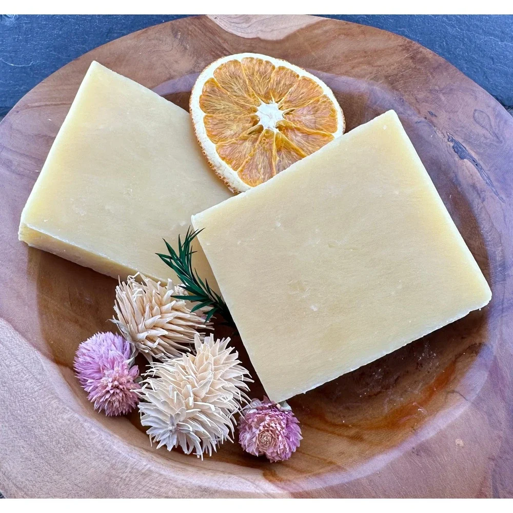 Handcrafted Natural Bar Soap Florida Sunrise Scent Organic‎ Ingredients 4.5oz